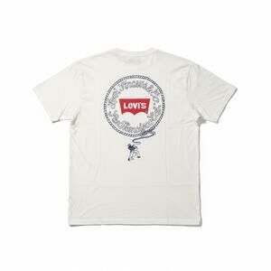 NEW Levi's L Relaxed Cotton T Shirt San Francisco Western Casual Cowboy Lasso